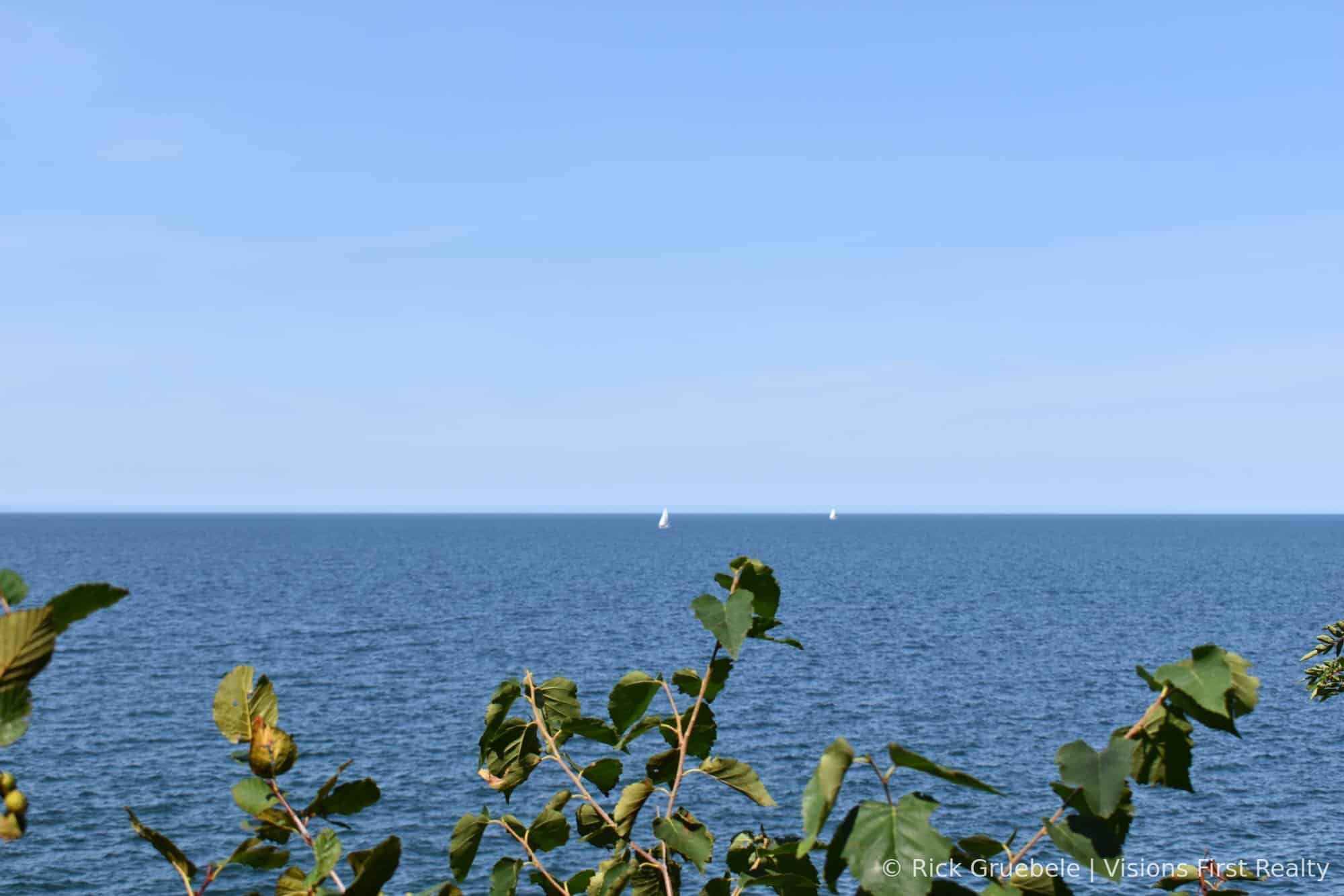 Lake Superior sailboats — Bayfield County WI waterfront homes for sale