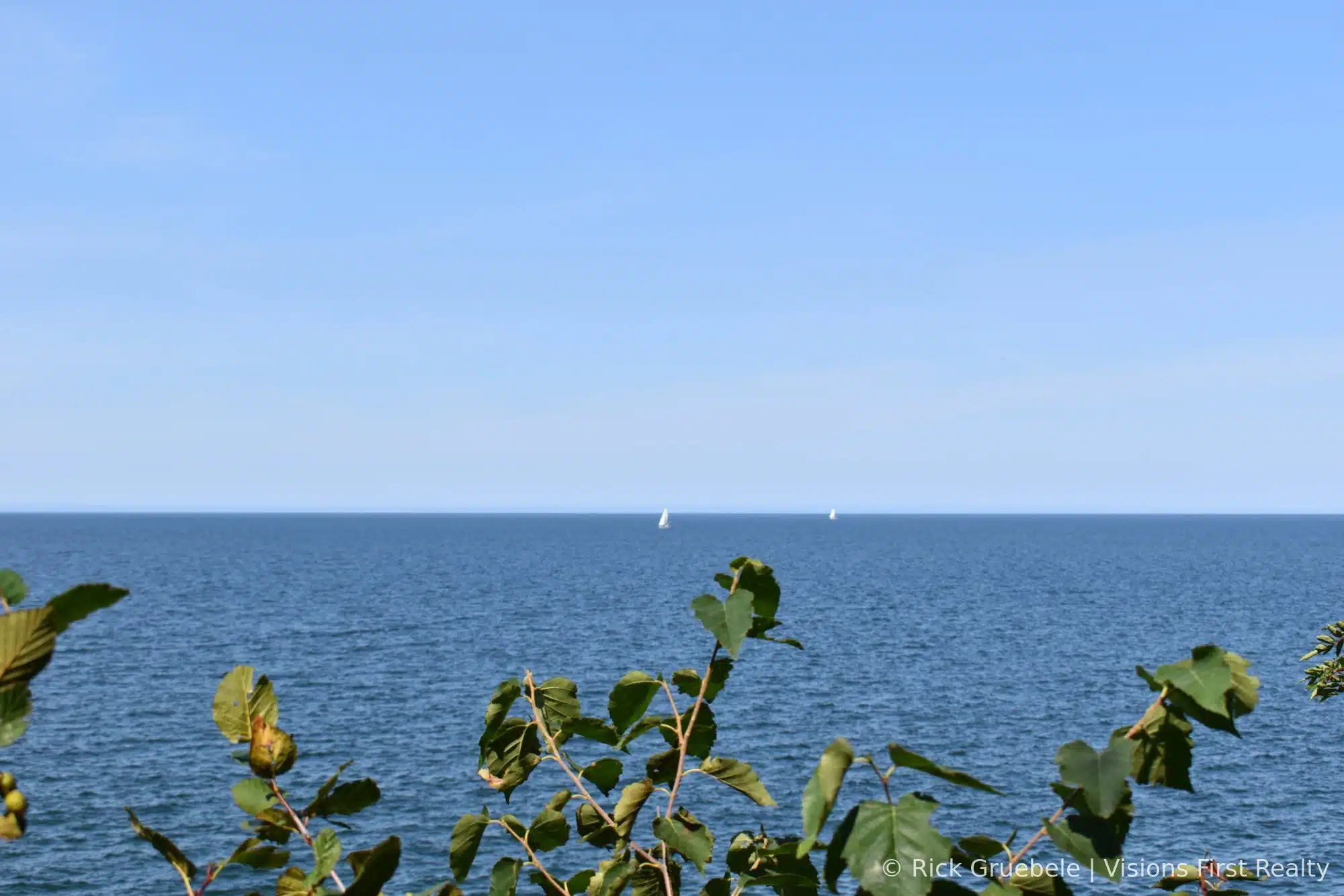 Lake Superior sailboats — Bayfield County WI waterfront homes for sale